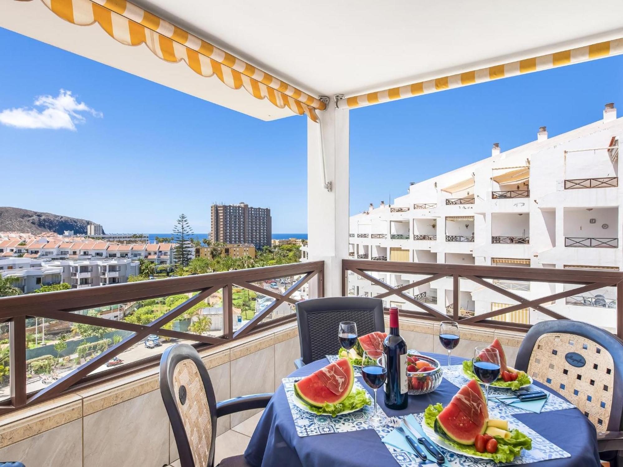228 Chic Studio 'San Marino' Spectacular Terrace Los Cristianos  Eksteriør bilde